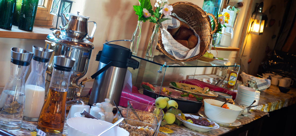 Reichhaltiges Frühstücksangebot